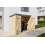 Weka Multi Purpose Storage Shed for Bicycles & Rubbish Bins - Natural 9