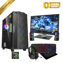 22'' Fast Gaming PC Bundle Core i5 16GB Ram 1TB+240GB SSD GT730 4GB +Speakers