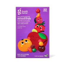 Good & Gather Mixed Fruit Flavored Snacks 17.6oz/22ct