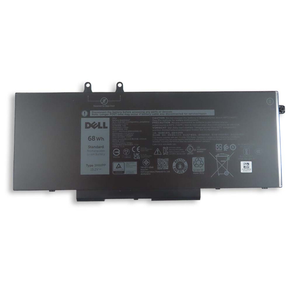Dell 3Pcvm Battery. 68Whr. 4 Cell. 3Pcvm 5704174242475