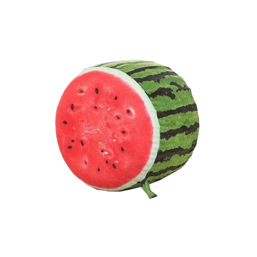 (Watermelon) Cute Cartoon Fruit Inflatable Stool Children's Chair