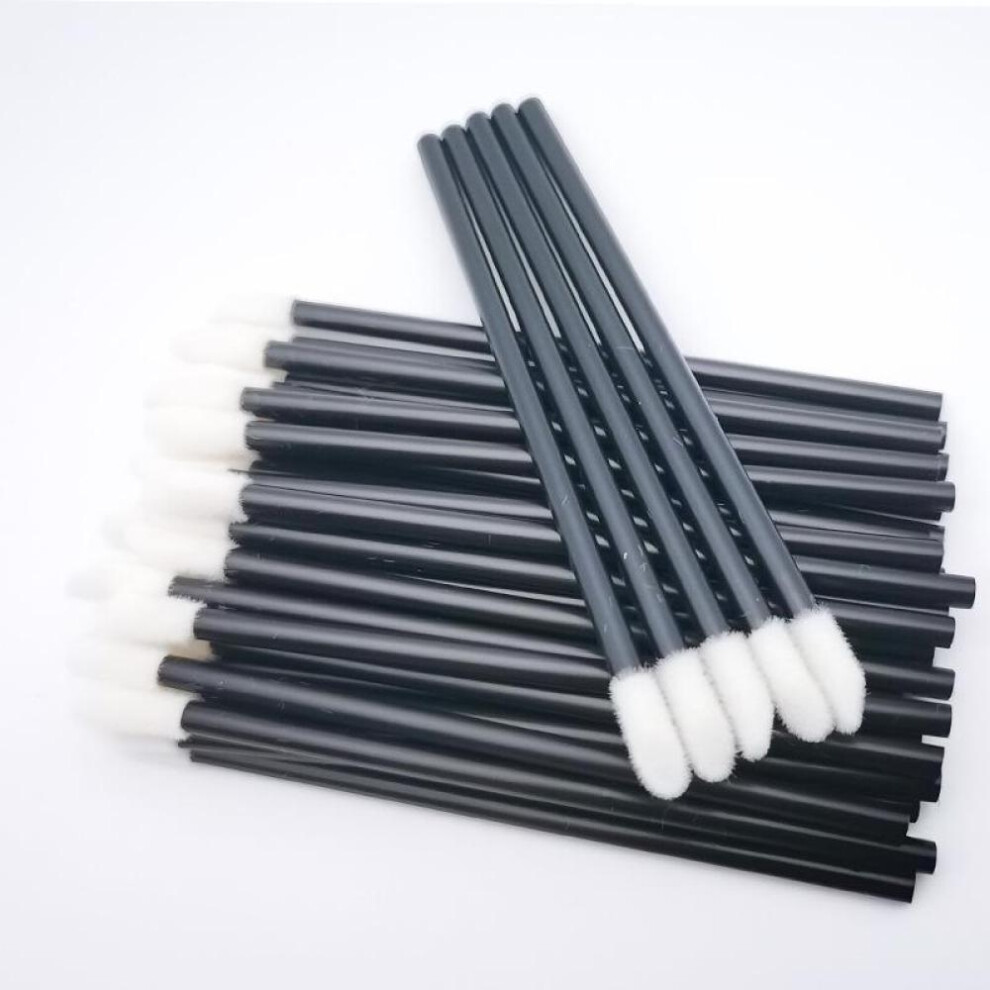 (50Pcs) 50Pcs Disposable Lip Brush Eyelash Makeups Microbrush Lash Extension Mascara Applicator Lipstick Wands Set Cosmetic Makeup Tools