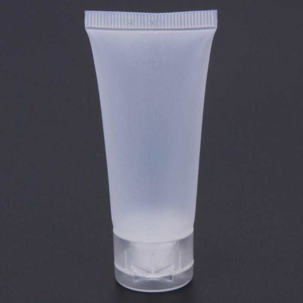 10 Refillable Tube Matte Empty Cosmetic Bottle Cap Travel Face Cream Containers