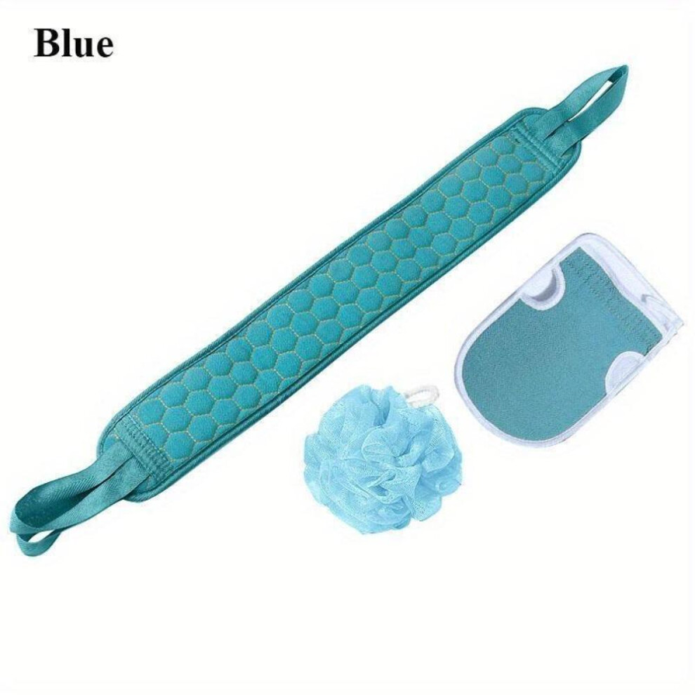 3pcs Exfoliating Bath Towel Set