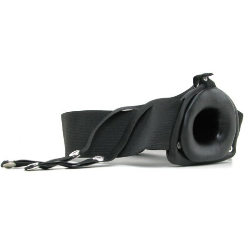 Gode ceinture - FETISH - HOLLOW STRAP ON BLACK - Noir - Anus 1