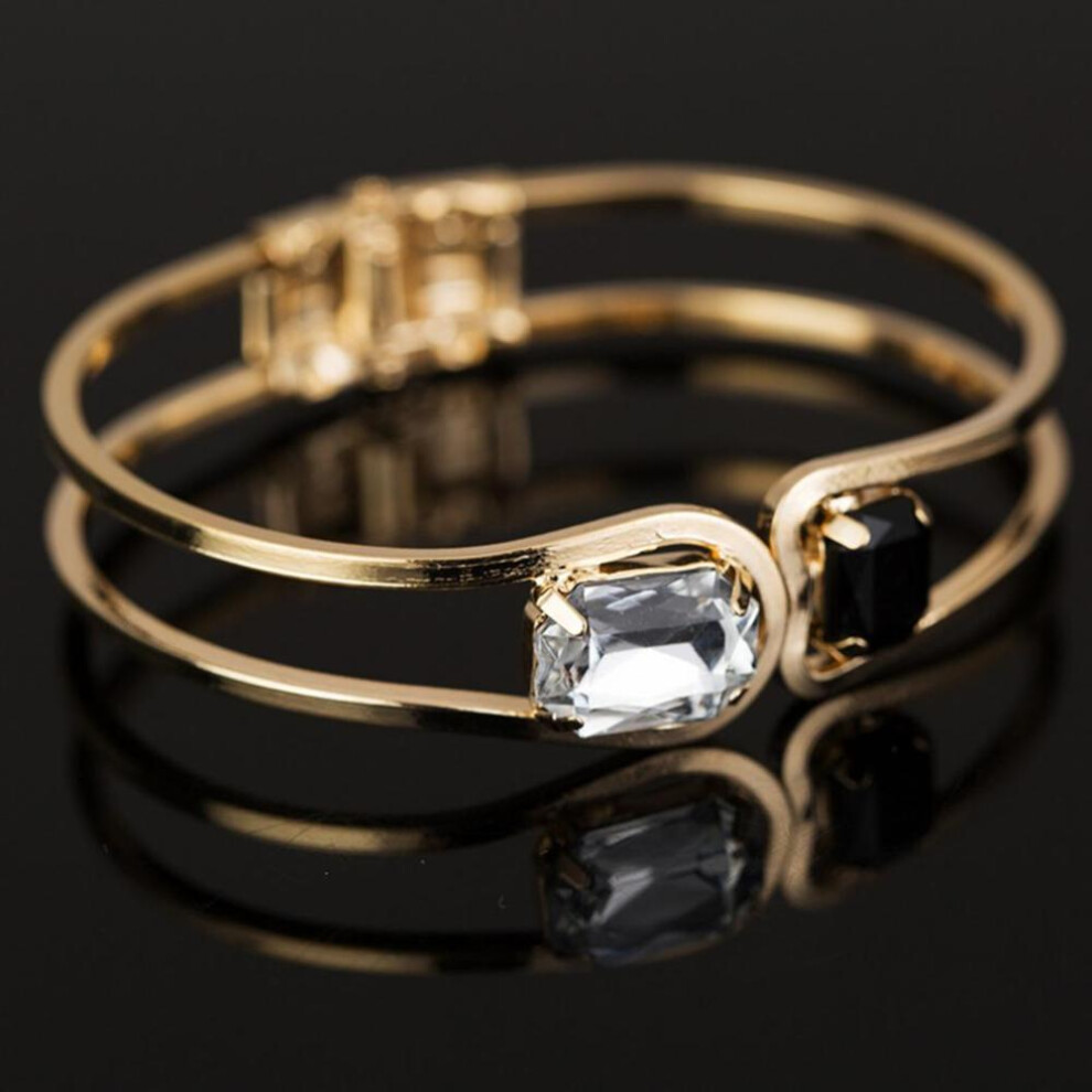 Modern Lady Charm Bracelet Cuff Bangle Jewelry
