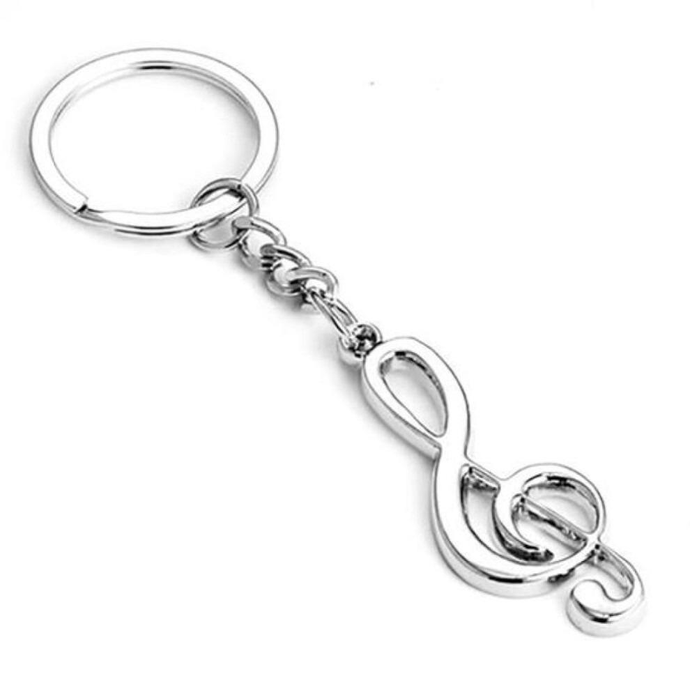Note Metal Keychain Car Key Chain Ring Women&apos;s Gift