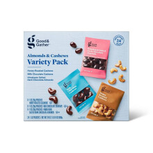 Good & Gather Almonds and Cashews Variety Pack 24ct