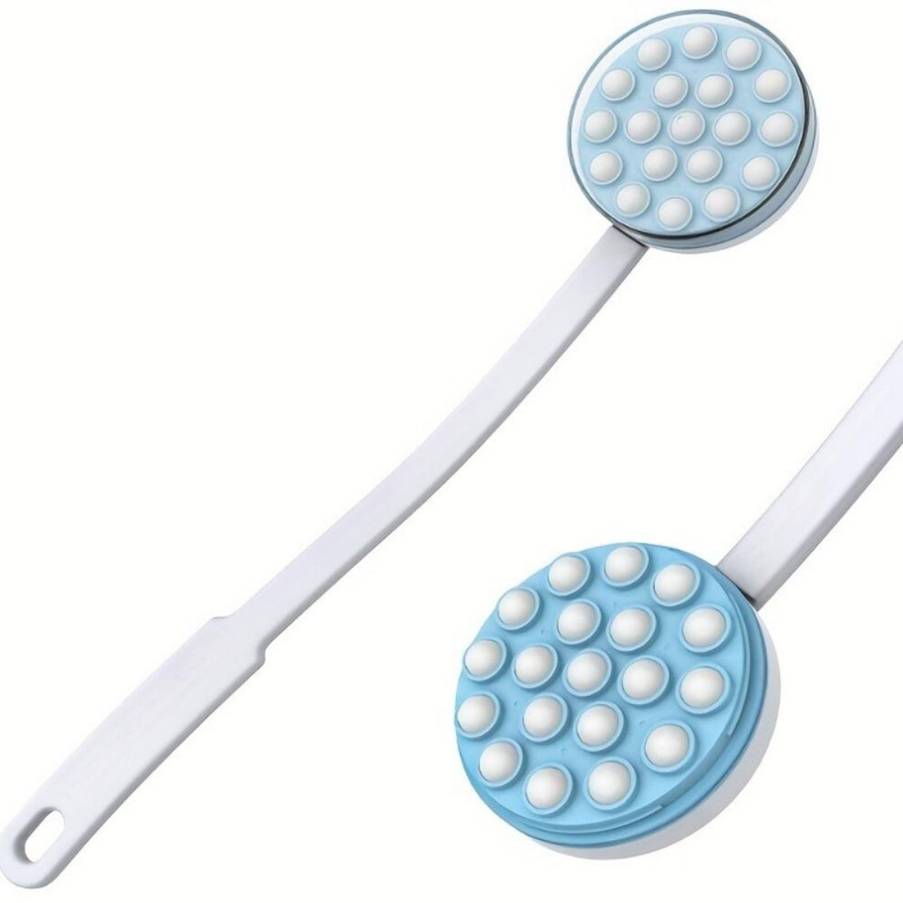Body Lotion Applicator And Massager Handheld Long Handle Bath Brush For Shower Gel Back Washing Brush