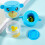 (White) Cartoon Pill Grinder Tablets Crusher Portable Medicine Dispenser Pill Container Storage Pulverize Case 5