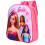 Barbie Barbie Dolls 3D EVA Backpack Rucksack School Bag Pink 2