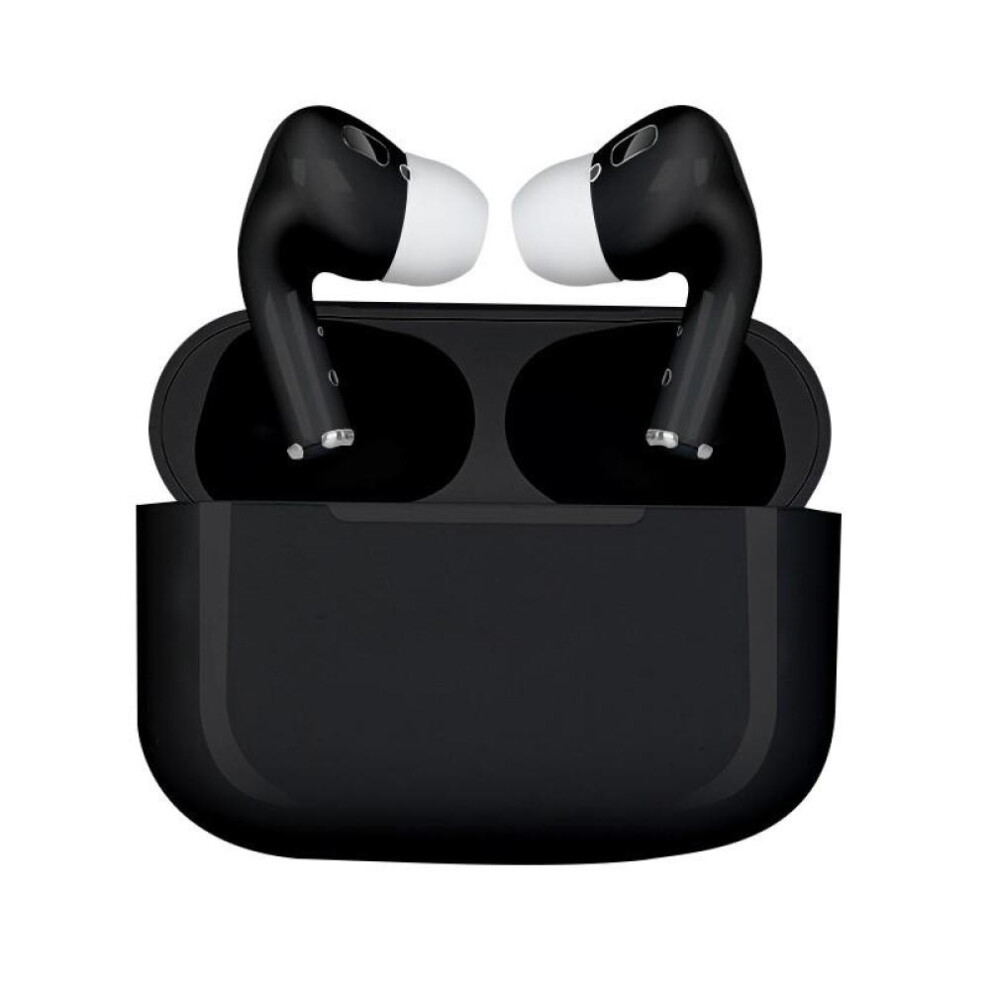 (Black) Wireless Bluetooth Earphones Stereo Surround Headphone In-Ear Earbuds Touch Control Headset With Charging Case For Phone&PC