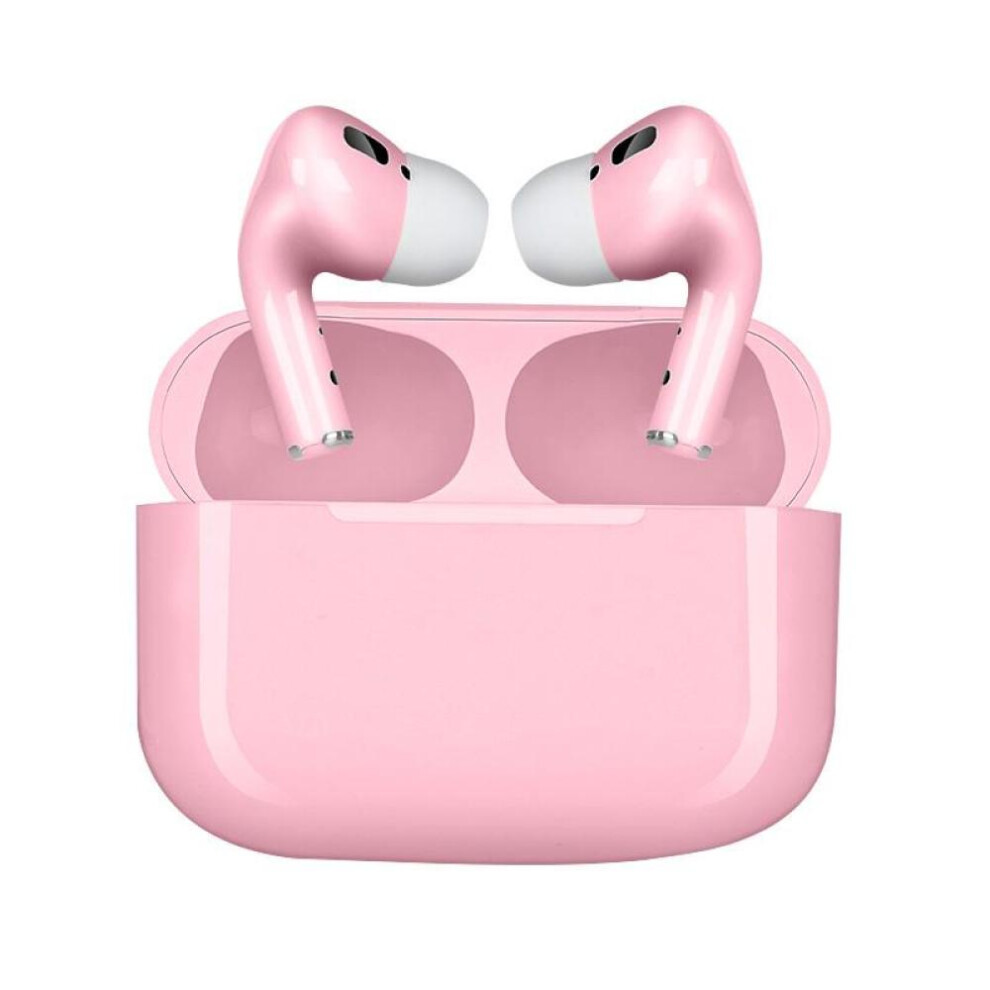 (Pink) Wireless Bluetooth Earphones Stereo Surround Headphone In-Ear Earbuds Touch Control Headset With Charging Case For Phone&PC