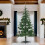 Green 6ft Christmas Tree With 400 Branch Tips & Plastic Foldable Stand 8