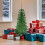 Green 6ft Christmas Tree With 400 Branch Tips & Plastic Foldable Stand 9