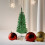 Green 6ft Christmas Tree With 400 Branch Tips & Plastic Foldable Stand 11