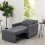 Living And Home Three-in-One Versatile Single Sofa Bed with Pillow 2