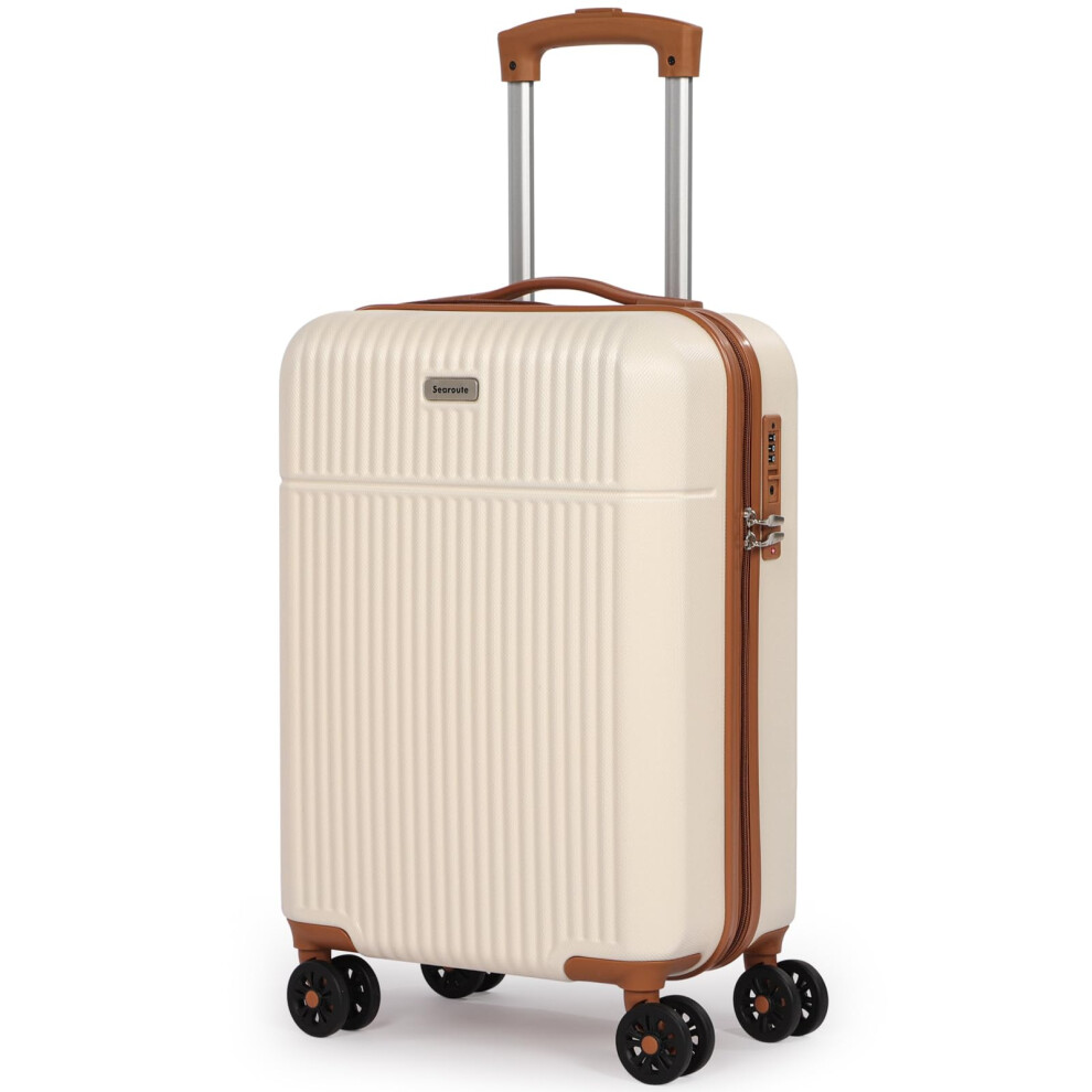 (21inch) H.yeed Carry on Suitcase ABS Hard Shell Lightweight Small Trolley Travel Cabin Luggage