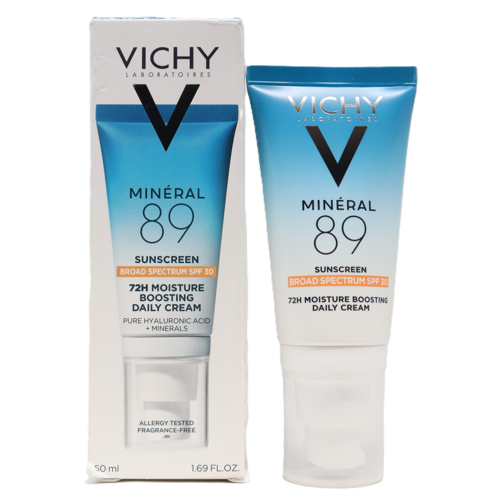 Vichy Laboratoires Mineral 89 Sunscreen Spf 30  1.69oz/50ml New With Box