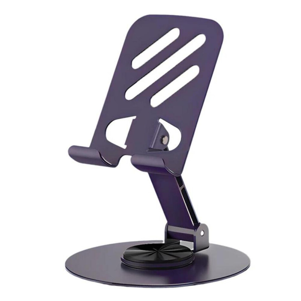 360 Metal Table Desk Mobile Phone Holder Stand Foldable Desktop Bracket Mount For iPhone iPad Samsung Galaxy Tablet Oppo Honor Redmi Note 13 12 11 Pro