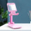 (Pink) Universal Stand for Phones & Tablets, Adjustable & Foldable 1