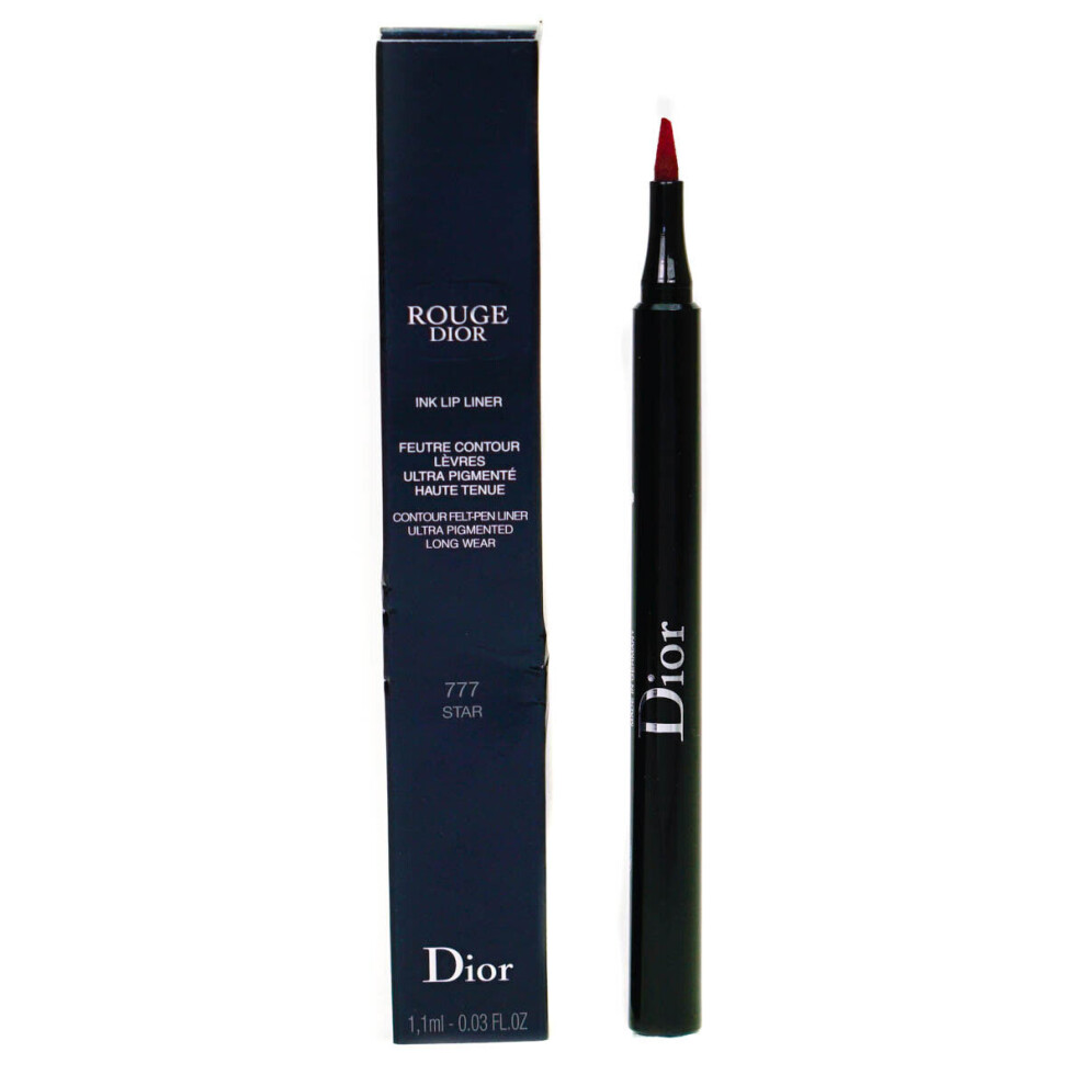 Dior Rouge Ink Red Lip Liner Pen 777 Star