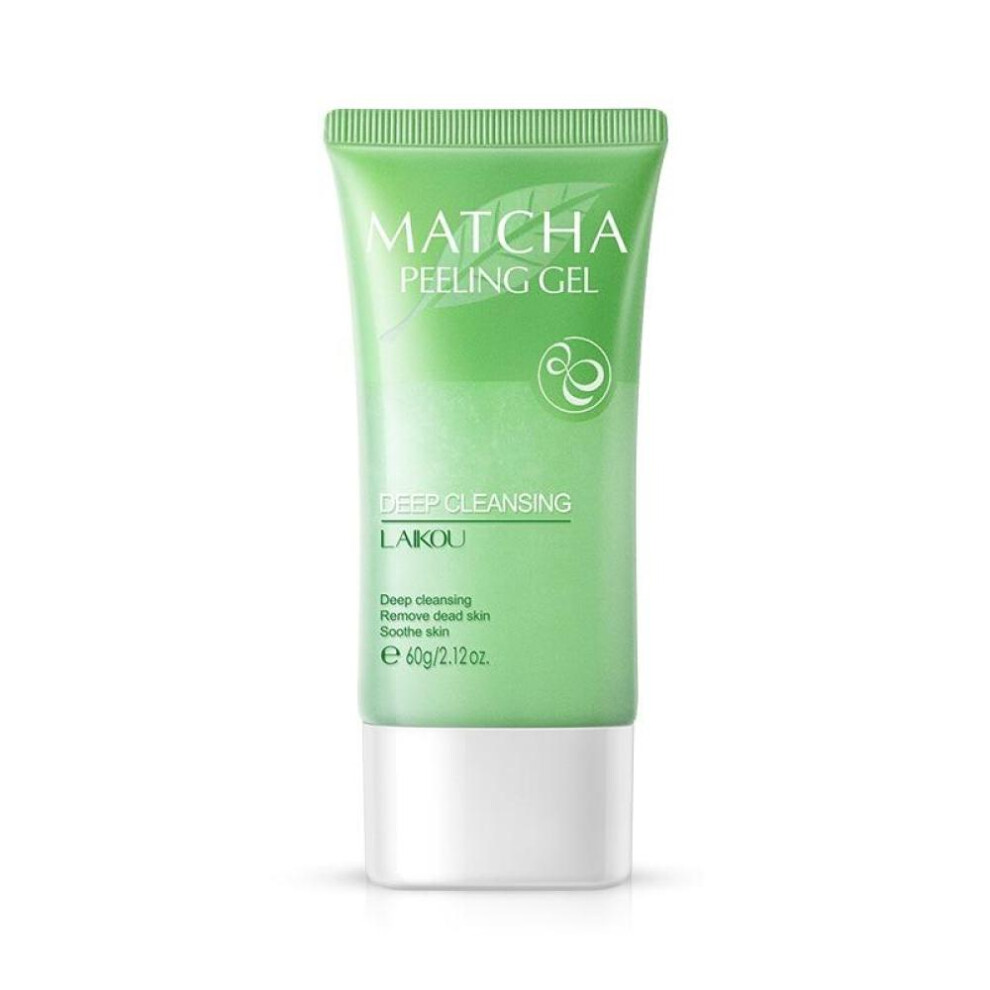 LAIKOU Matcha Exfoliating Peeling Gel Facial Scrub Moisturizing Whitening Nourishing Repair Scrubs Face Cream Skin Care