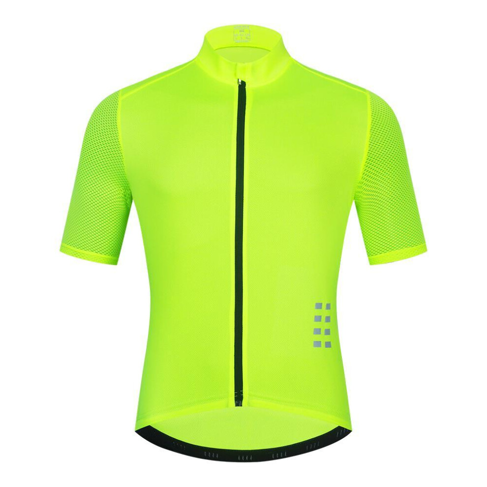 WOSAWE Mens Cycling Jersey Short Sleeve Breathable MTB Mountain Bike Riding Sports Tops