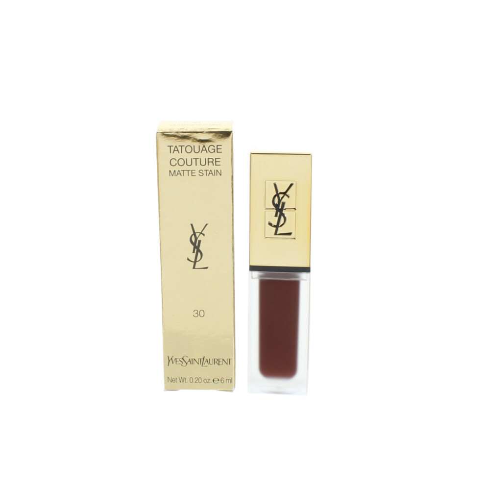 YSL Tatouage Couture Matte Stain 30 Outrageous Red