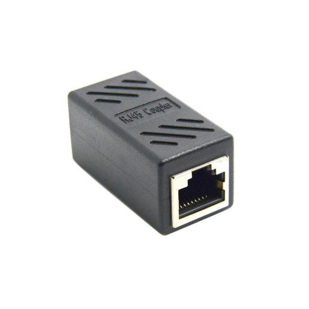 1Pc Extender Female to Female RJ45 Internet LAN Connector Adapter Coupler