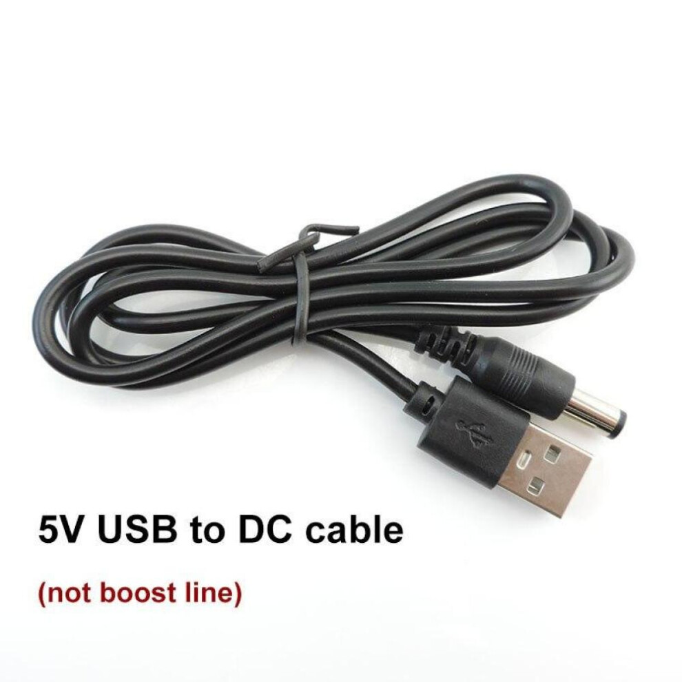 DC USB 5V to 9V 8.6V 12V 12.6V Power Adapter Boost Line Step UP Module connector Converter Cable 5.5x2.1mm Plug DC Male Tips