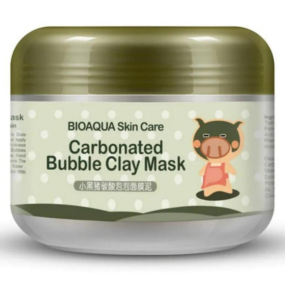 BIOAQUA Carbonated Bubble Clay Mask Moisturizing Deep Cleansing 100g