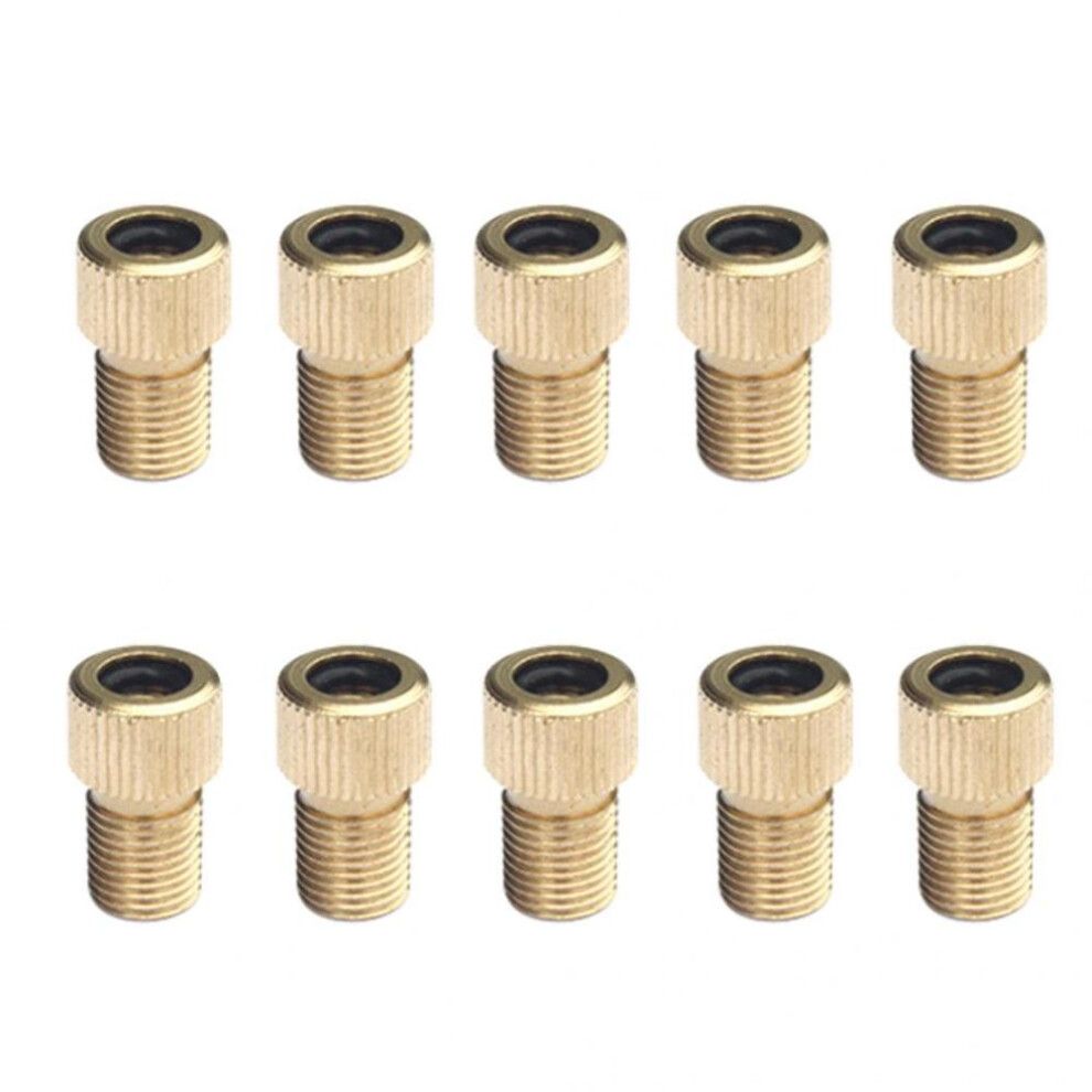 10Pcs Presta to Schrader Valve Adapter Converter Bike Cycle Bicycle