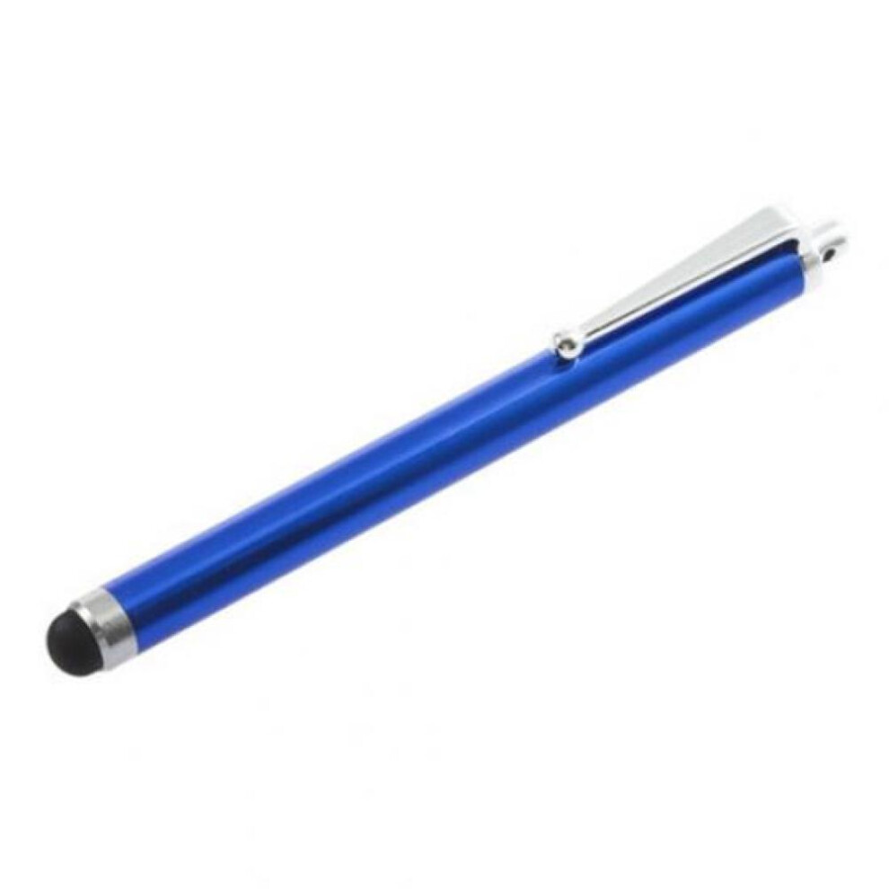 (Blue) Touch Screen Multiple Colour Mobile Phone Tablet Capacitive Stylus Electronic Pen for Smart Phone Computer