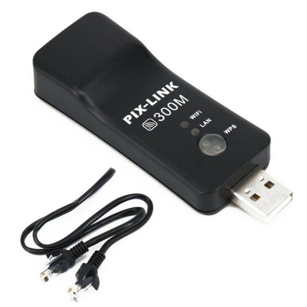 Wireless LAN Adapter WiFi Dongle RJ-45 Ethernet Cable For Samsung Smart TV