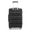 (24 inch ) Black Expandable ABS Hard Shell Suitcase TSA Lock Double Wheels 6