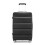 (24 inch ) Black Expandable ABS Hard Shell Suitcase TSA Lock Double Wheels 3
