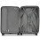 (24 inch ) Black Expandable ABS Hard Shell Suitcase TSA Lock Double Wheels 11