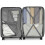 (24 inch ) Black Expandable ABS Hard Shell Suitcase TSA Lock Double Wheels 12