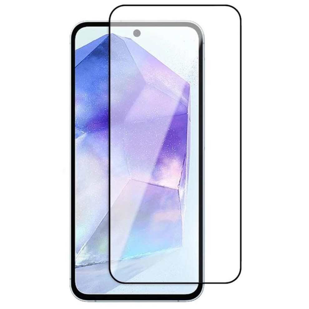 (Samsung Galaxy A15) A05S A05 A15 A25 A35 A55 Full Cover Tempered Glass For Samsung Galaxy A05 A05S A15 A25 A35 A55 5G 4G Screen Protector Phone Film