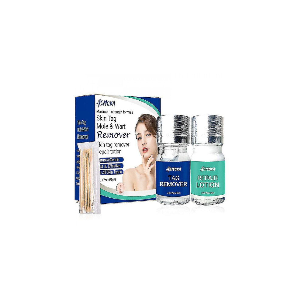 Mole Corrector Skin Tag Remover And Repair Lotion Set, Remove Moles And Skin Tags Easy