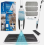Spray Mop Floor Cleaner Water Spraying with Replacement Pad Microfibre 9