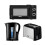 GEEPAS Geepas 2 Slice Bread Toaster,1.7L Kettle & 20L Manual Microwave Set 1