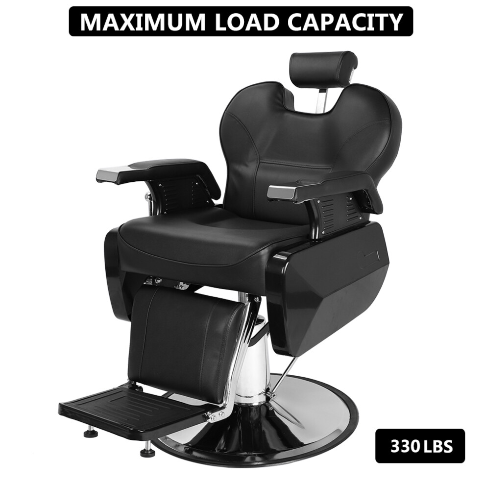 Heavy Duty Pro Reclining Salon Beauty Tattoo Shaving Barber Hydraulic Chair