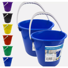 Plastic Bucket Handle 7.5L Bin Heavy Duty Water Cleaning Bath Garden