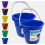 Plastic Bucket Handle 7.5L Bin Heavy Duty Water Cleaning Bath Garden 1