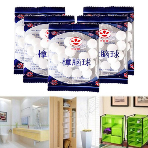 (20 pack ) 10/20X Original Moth Ball Insect Ball Mothproof Deodorization Closet Protection