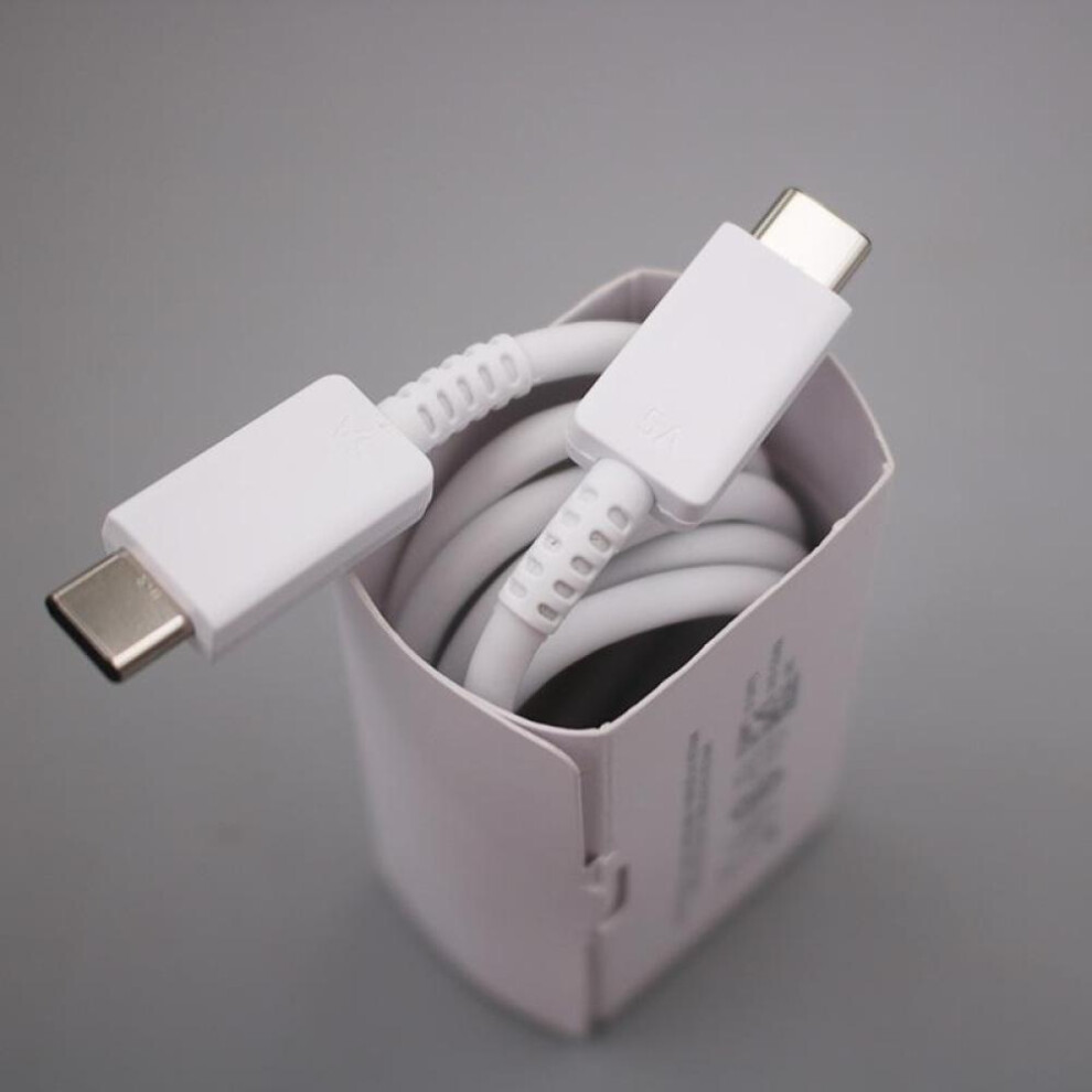 Type C Cable Pd Usb C To Usbc 25W 45W 5A Samsung Super Fast Charging For Samsung Galaxy S22 S23 Note20 Ultra S20 S21 FE A33 A53 A52