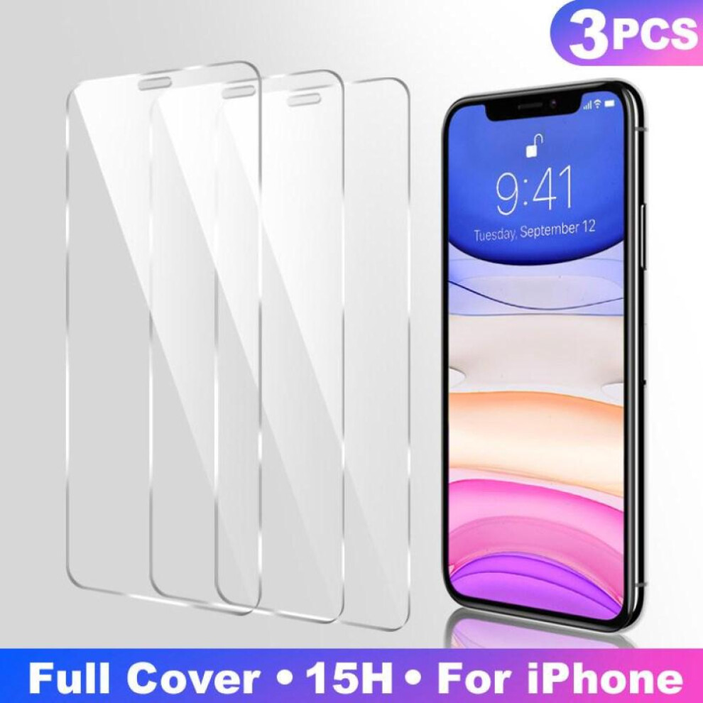 3pcs Tempered Glass For Iphone 15 Pro Mini