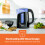 GEEPAS Geepas 2 Slice Bread Toaster, 1.7L Kettle & 20L Manual Microwave Set 4